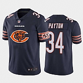 Nike Bears 34 Walter Payton Navy Team Big Logo Vapor Untouchable Limited Jersey Dzhi,baseball caps,new era cap wholesale,wholesale hats